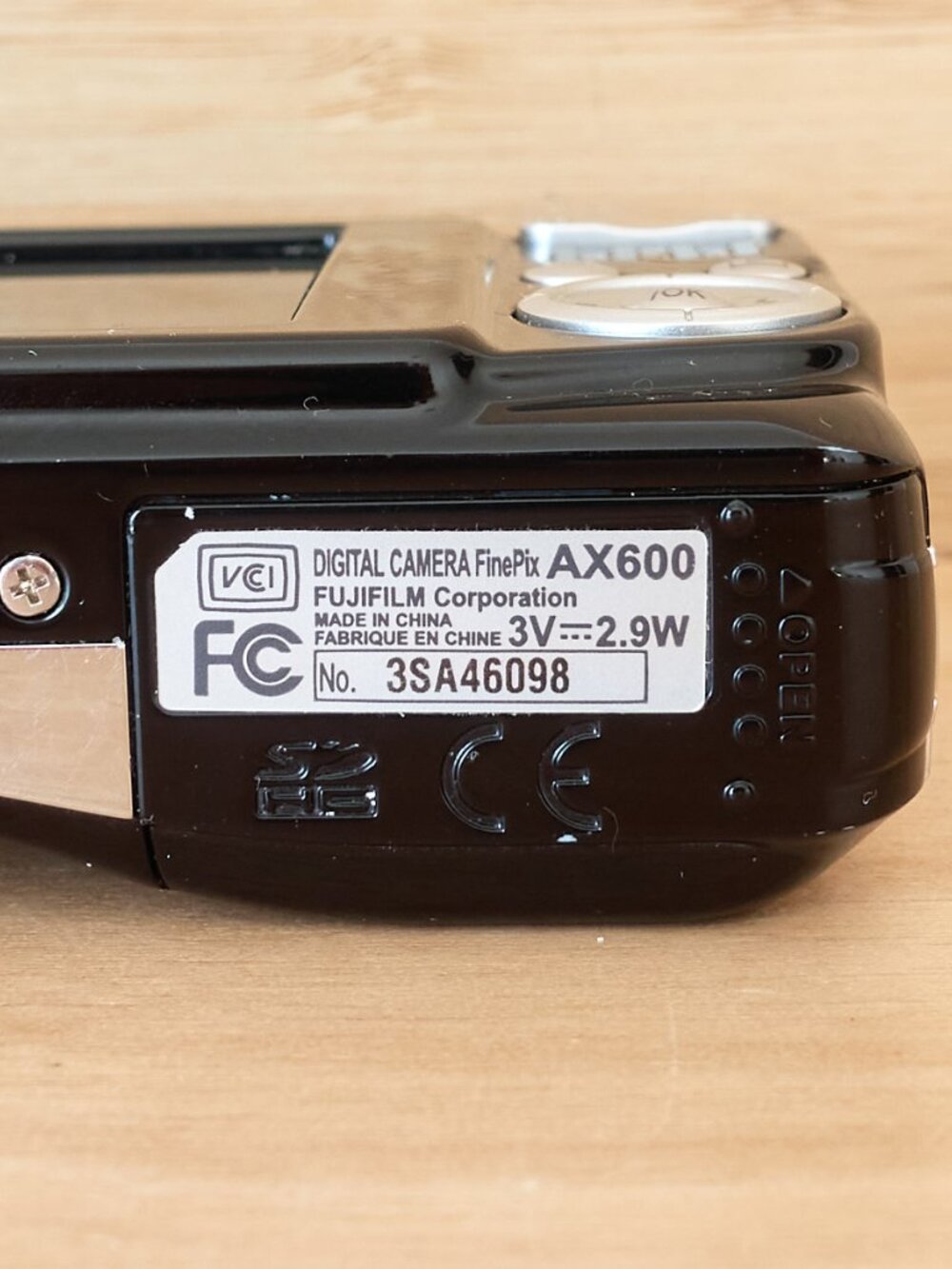 Fujifilm FinePix AX600 Black 14MP Compact Digital Camera 5x Zoom Tested - Picture 8 of 8
